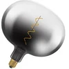 Image de Vintage 1906 Big Globe Ampoule LED - lumière blanc chaud - 4 - 5W - 150lm - douille E27 - design fumé - 220 mm - CRI 80 - 1800K.}