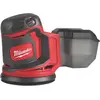 Image de Ponceuse excentrique sans fil Li-Ion RedLithium M18 BOS125-0 125mm 18V Milwaukee - Sans batterie