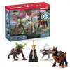 Image de Schleich ELDRADOR Creatures | Coffret de départ 72179 avec cerbère, Loup des neiges, Monstre de Pierre et Super-Arme | Figurines ELDRADOR de Jouet dès 7 Ans | 5 pièces | exclusivité Amazon en occasion ou reconditionné