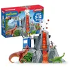 Image de Schleich Dinosaurs | Expédition au Grand Volcan 42564 | 60 pièces en occasion ou reconditionné