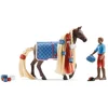 Image de Coffret Figurine Cheval A Coiffer Leo Et Rocky