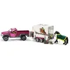 Image de schleich HORSE CLUB | Pick-up avec remorque pour chevaux 42346 | 38 pièces en occasion ou reconditionné