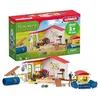 Image de Schleich Farm World | Hotel des Animaux 42607 | 35 pièces | Coffret de jeu à partir de 3 ans | coffret avec chien, chat, lapin, nombreuses fonctions et accessoires | figurine ferme en occasion ou reconditionné
