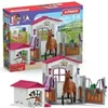 Image de Box avec Jument Hanovrien et Berger Australien, Figurine cheval et accessoires, 72218 Horse Club, des 5 ans
