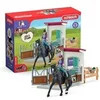 Image de Horse Box Lisa Et Storm, Figurine Cheval Et Accessoires, 42709 Horse Club, Des 5 Ans