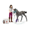 Image de Figurine Mini Monde - Mme Kramer et son poulain