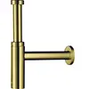 Image de Siphon lavabo Flowstar S aspect doré poli
