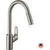 Image de Robinet de cuisine avec douchette Focus M41 240 sBox 2 jets chromé
