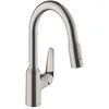 Image de hansgrohe Focus M42 Mitigeur de cuisine 180, avec douchette extractible 2 jets, aspect acier inox, 71801800 en occasion ou reconditionné