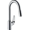 Image de Robinet de cuisine avec douchette Focus M42 220 2 jets chromé