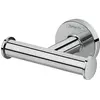 Image de Crochet double universel chromé Hansgrohe Logis pour salle de bains