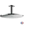 Image de Douche de tête Raindance S 240 avec raccord au plafond chromé