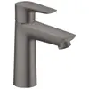 Image de Mitigeur lavabo Talis E 110, sans tirette ni vidage noir chromé brossé