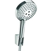 Image de Ensemble support mural et douchette 120 3jet PowderRain avec flexible de douche 125 cm chromé Raindance Select S