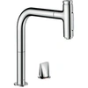 Image de Robinet de cuisine encastré avec douchette Metris Select M71 200 sBox 2 jets chromé