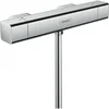 Image de Vanne de douche à mitigeur thermostatique fixe Hansgrohe Ecostat E exposé chromé