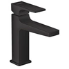 Image de Mitigeur lavabo Metropol 110 poignée manette, bonde Push-Open noir mat