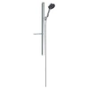 Image de Pommeau de douche Rainfinity EcoSmart 130 3 jets barre 90 cm et porte-savon chromé