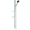 Image de Ensemble de douche 130 3jet avec barre de douche 150 cm et porte-savon chromé Rainfinity