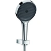Image de Ensemble support mural et douchette 130 3jet avec flexible de douche 125 cm chromé Rainfinity