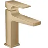Image de Mitigeur lavabo Metropol 110 poignée manette, bonde Push-Open bronze brossé