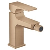 Image de Mitigeur bidet poignée manette, bonde Push-Open bronze brossé