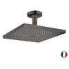Image de Douche de tête Raindance E, 1 jet avec raccord plafond noir mat