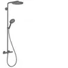 Image de Colonne de douche thermostatique Raindance Select S 240 noir chromé brossé