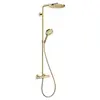 Image de Colonne de douche thermostatique Raindance Select S 240 aspect doré poli