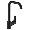 Image de Robinet de cuisine Focus M41 260 noir mat