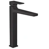 Image de Mitigeur lavabo Metropol 260 poignée manette, bonde Push-Open noir mat
