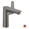 Image de Mitigeur lavabo Talis E 150 EcoSmart avec tirette et vidage noir chromé brossé