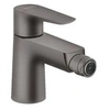 Image de talis e mitigeur bidet noir brossé, avec tirette et vidage (71720340)