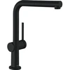 Image de Robinet de cuisine avec douchette Talis M54 270 noir mat