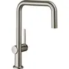 Image de Robinet de cuisine Talis M54 U 220 aspect acier inox
