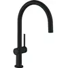 Image de Robinet de cuisine Talis M54 220 noir mat