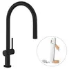 Image de talis m54 mitigeur de cuisine 210, avec douchette extractible 1 jet, sbox, noir mat (72803670)
