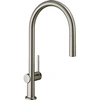Image de Robinet de cuisine avec douchette Talis M54 210 aspect acier inox