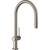 Image de Robinet de cuisine avec douchette Talis M54 210 sBox 2 jets aspect acier inox