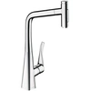 Image de Robinet de cuisine avec douchette Metris Select M71 320 2 jets chromé