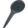 Image de Douchette à main 130 3jet EcoSmart noir chromé brossé Rainfinity