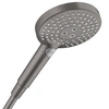 Image de Pommeau de douche Raindance Select S EcoSmart 120 3 jets noir chromé brossé