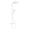 Image de Colonne de douche thermostatique Croma Select S 280 EcoSmart blanc mat