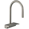 Image de Robinet de cuisine avec douchette Aquno Select M81 170 3 jets aspect acier inox