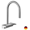 Image de Cuisine aquno select m81 3 jets avec douchette extractible + passoire, chromé