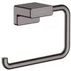 Image de hansgrohe AddStoris - Porte-papier WC, Distributeur de papier toilette pour montage mural, Support de rouleau de papier toilette, Accessoires de salle de bains, Noir chromé brossé, 41771340 en occasion ou reconditionné