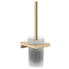 Image de Porte-brosse HANSGROHE WC mural bronze brossé