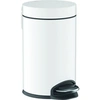 Image de Poubelle HANSGROHE à pédale blanc mat