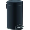 Image de Poubelle HANSGROHE à pédale noir mat