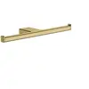 Image de Porte-papier double 300 mm bronze brossé AddStoris
